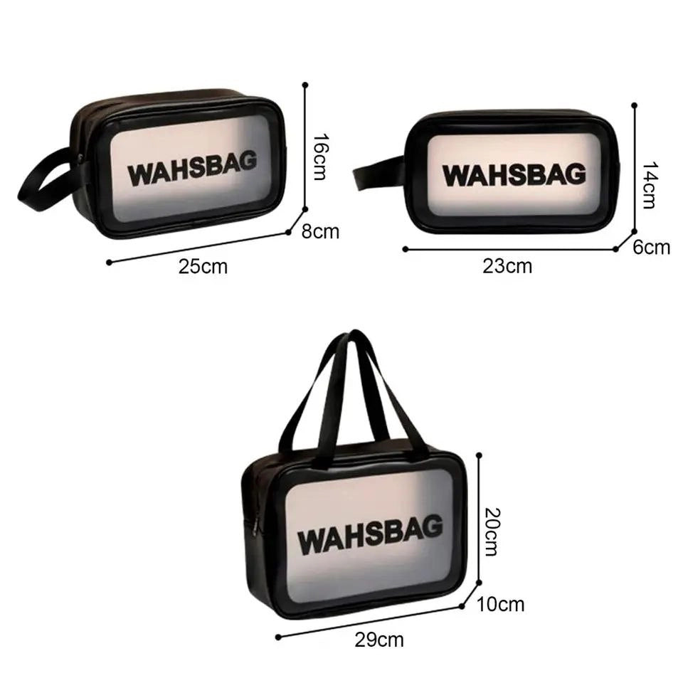 طقم شنط Wash Bag - وتر بروف * جلد
