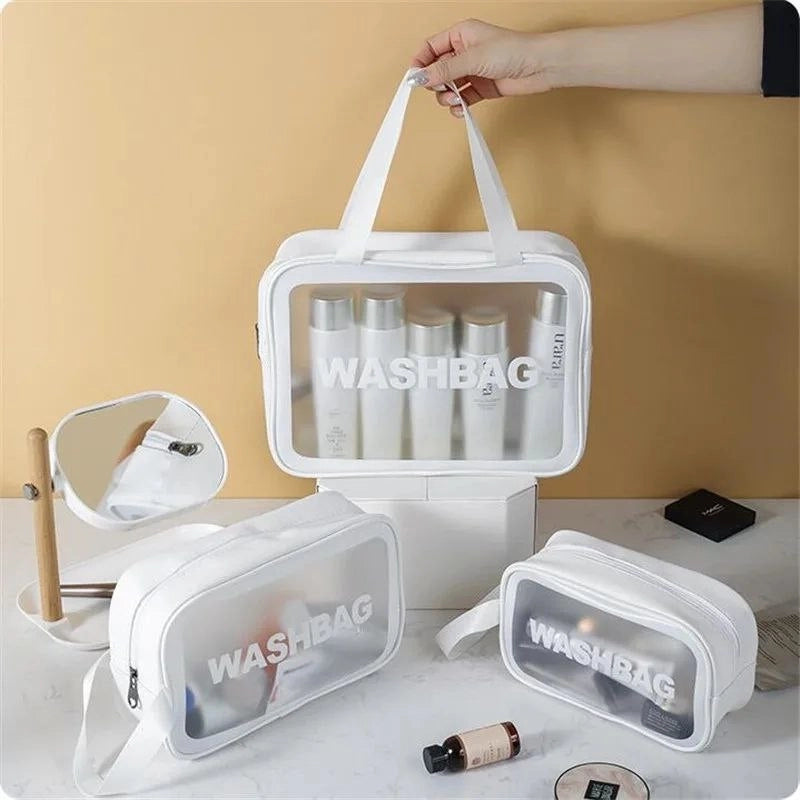 طقم شنط Wash Bag - وتر بروف * جلد