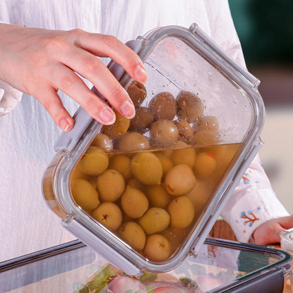 طقم علب ثلاجة اكريلك 3 قطع