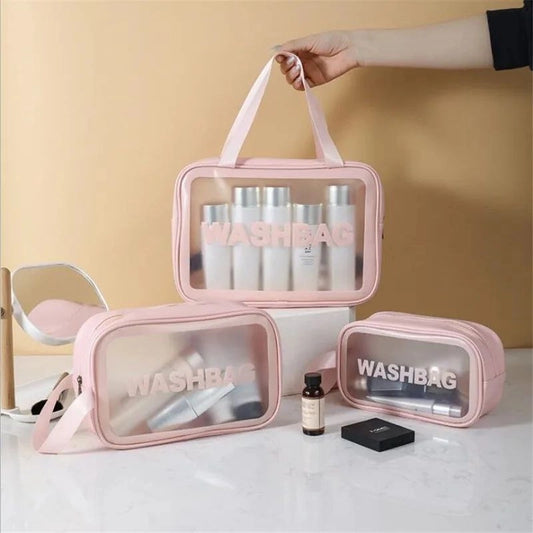 طقم شنط Wash Bag - وتر بروف * جلد