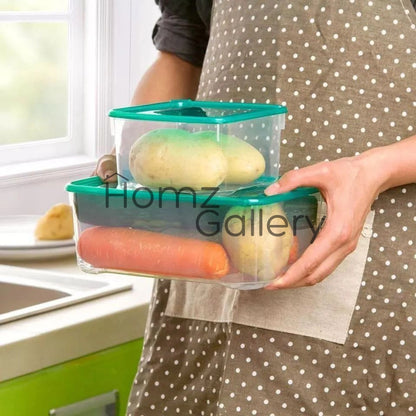 طقم علب ثلاجة 17 قطعة