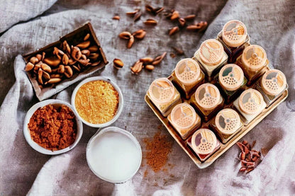 طقم توابل 12 برطمان و رف تنظيم
